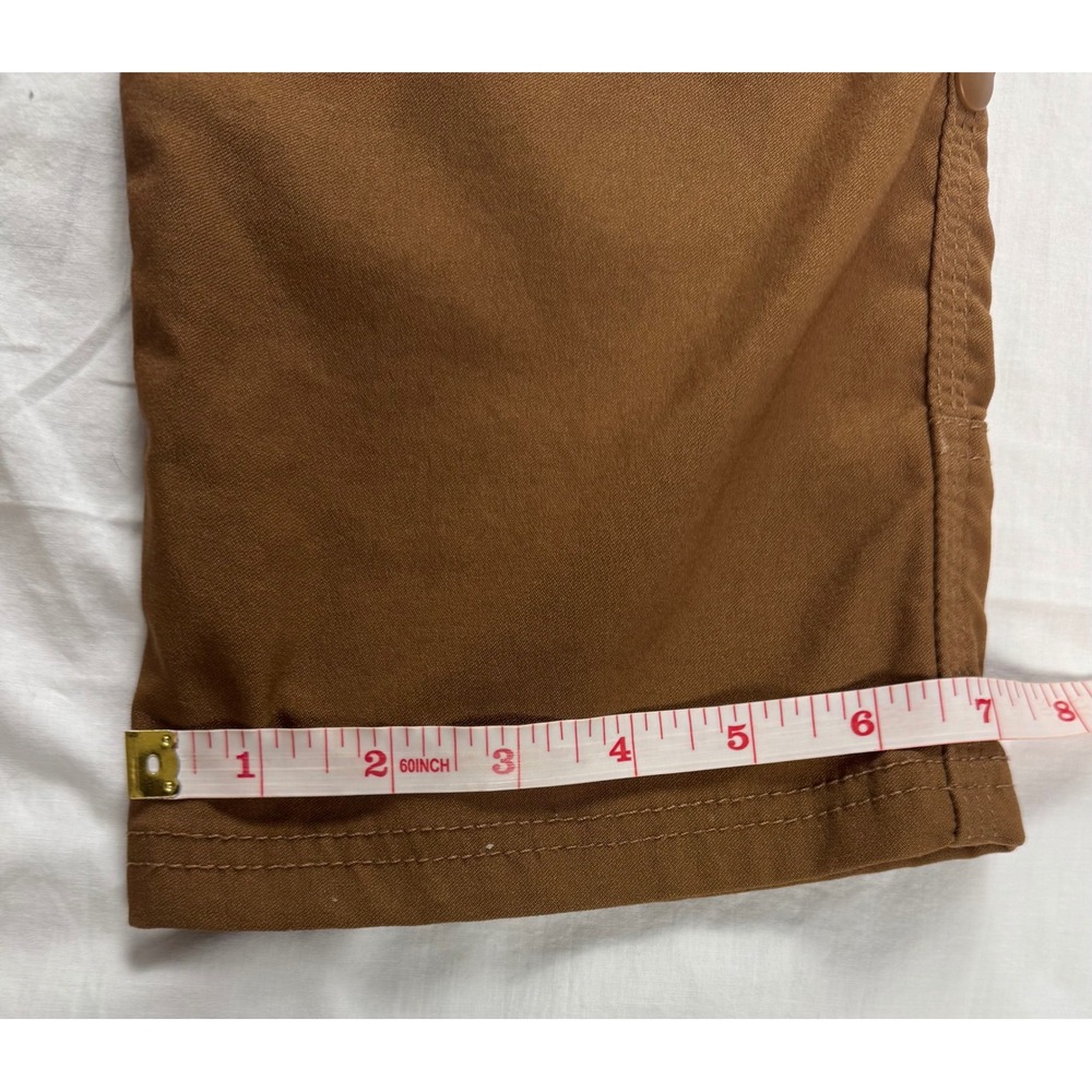 Prana Zion Slim Fit Mens 34x34 Brown Hiking Cargo Pants Stretch Outdoor - Picture 13 of 16
